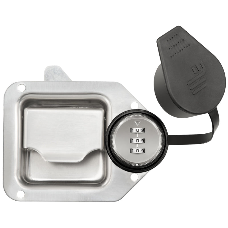 Keyless combination paddle latch L848 for tool boxes