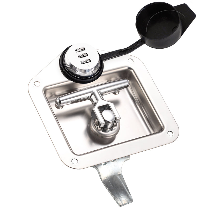 304 stainless steel paddle latch for outdoor industrial enclosures