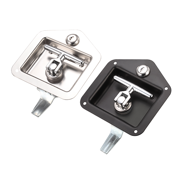 304 stainless folding T-handle lock MS858 for truck tool boxes